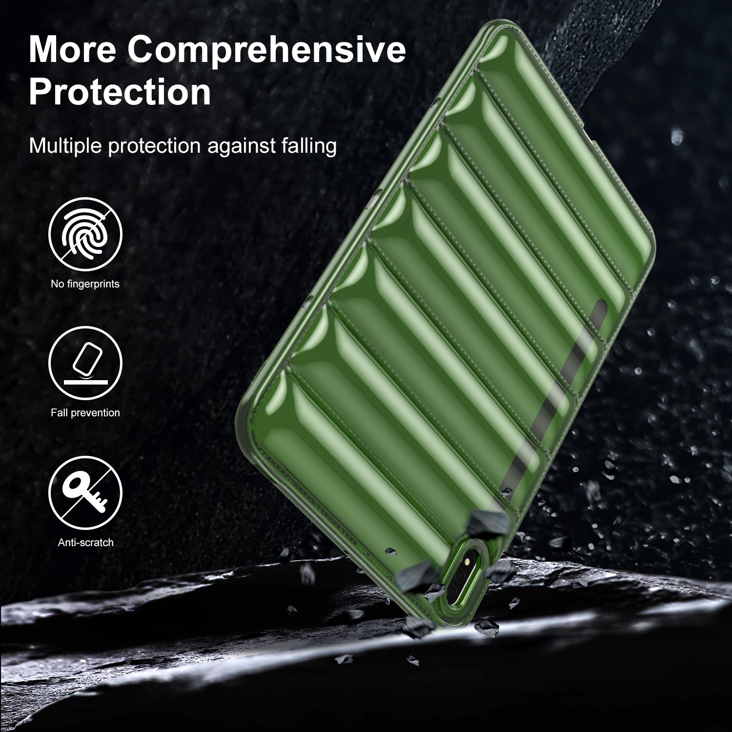For Samsung Galaxy Tab S7 T870 / Tab S8 X700 Tablet Case Down Jacket Design Soft Touch TPU Cover For Samsung Galaxy Tab S7 T870 / Tab S8 X700 Tablet Case Down Jacket Design Soft Touch TPU Cover